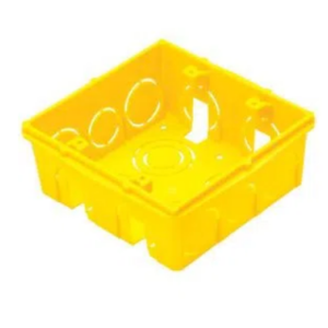 CAIXA EMBUTIR 4x4 57500/042 TRAMONTINA AMARELA