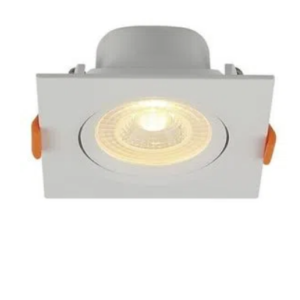 LUMINARIA LED EMBUTIR QUADRADA 6W/6500K BLUMENAU BRANCA BIVOLT